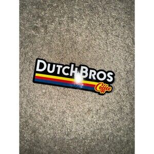 Dutch bros original sticker logo